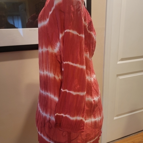 CHAPS Blouse Size L - Picture 2 of 4